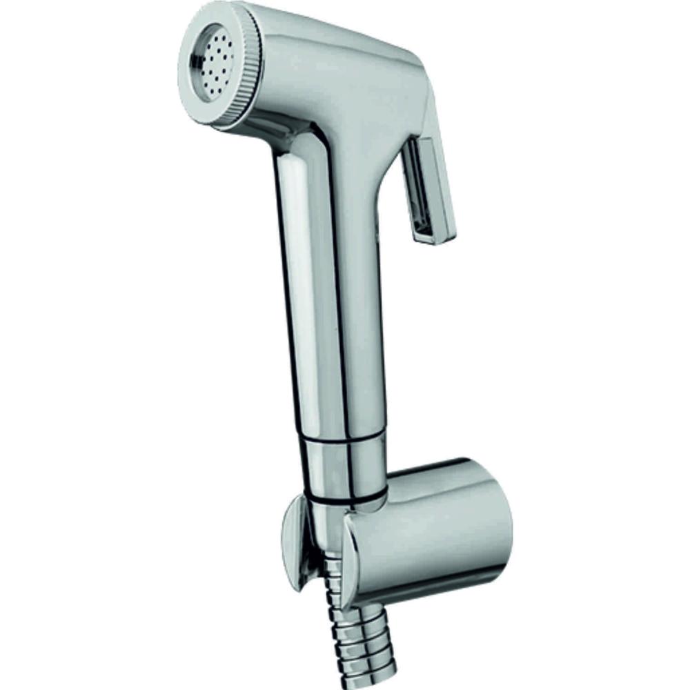 Health Faucet with 1 mtr. CP Flexible Hose (SS 304) & ABS Holder